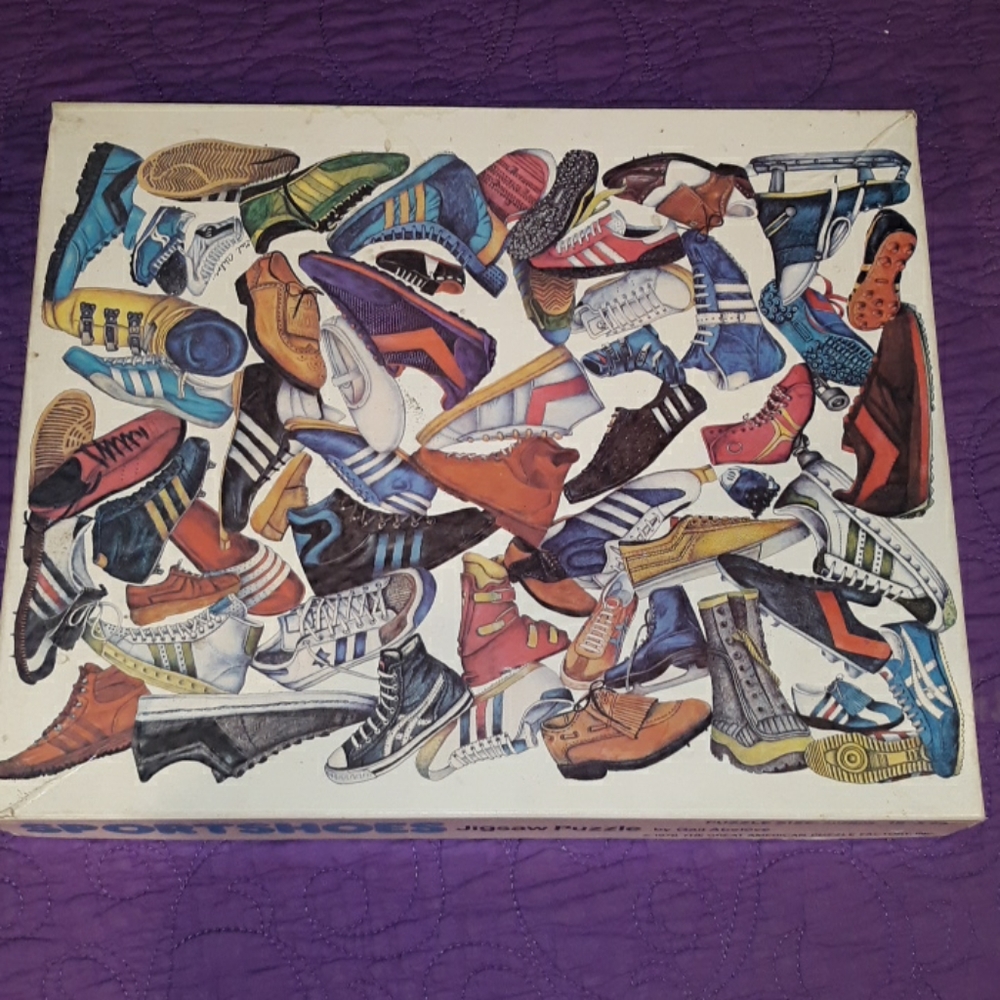 Sportshoes jigsaw puzzle 1978